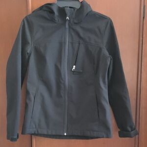 Free Tech Black Hooded Jacket Sz Xs